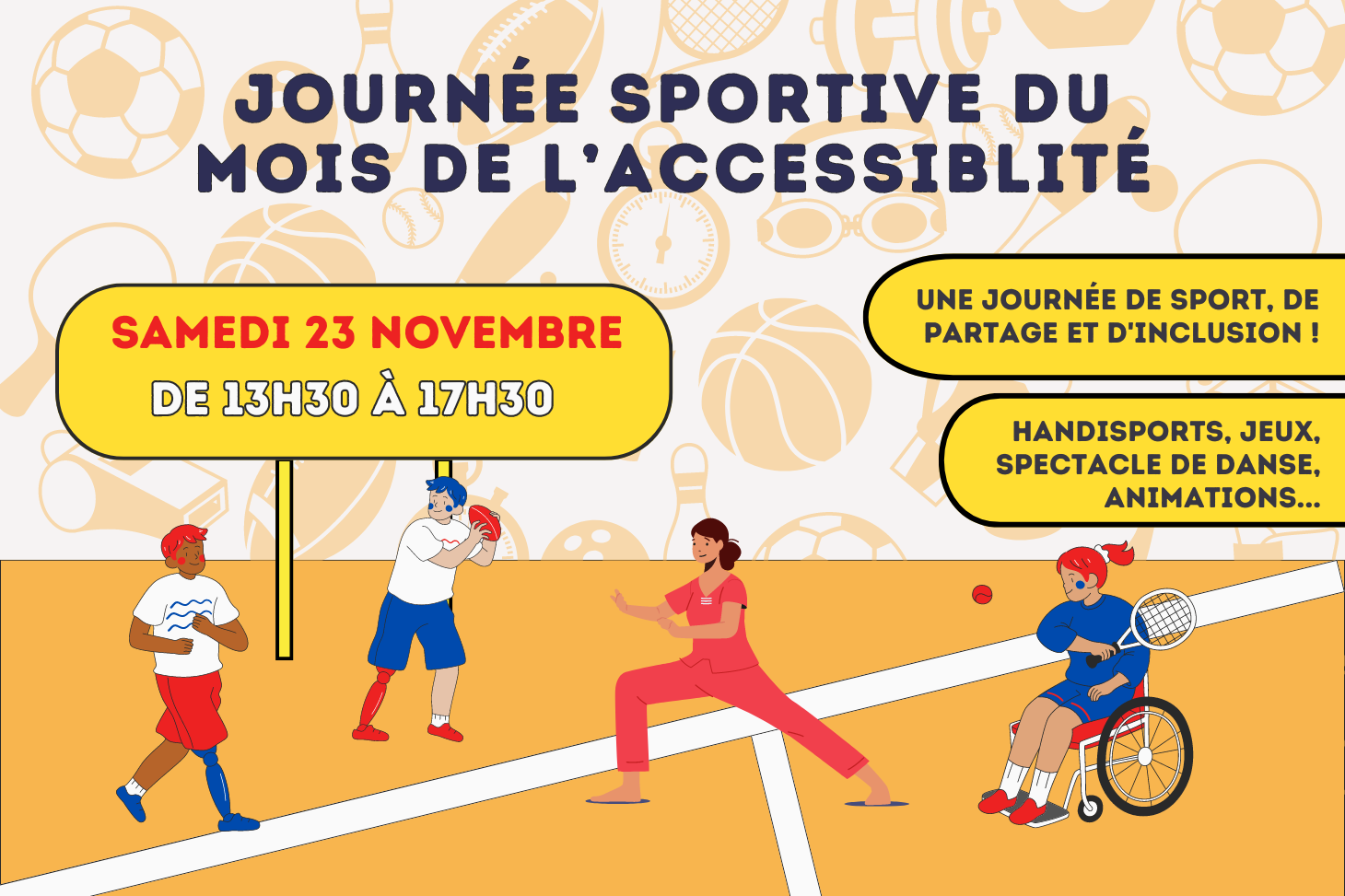 Journée Sportive du Mois de l'Accessibilité